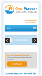 Mobile Screenshot of gas-und-wasser.net